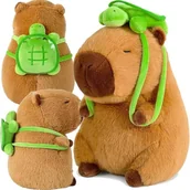 Maskotki i pluszaki - MASKOTKA KAPIBARA 2w1 35CM DUŻY ROZMIAR XL – MIĘKKI PLUSZAK DLA KAŻDEGO! - miniaturka - grafika 1