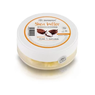 Shamasa MASŁO SHEA 100% 70G - Balsamy i kremy do ciała - miniaturka - grafika 1