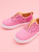 Buty dla dziewczynek - Sinsay - Tenisówki - różowy - miniaturka - grafika 1