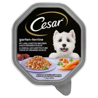 Mokra karma dla psów - Megapakiet Cesar w tackach, 28 x 150 g - Jagnięcina z marchwią i kolendrą w galarecie - miniaturka - grafika 1