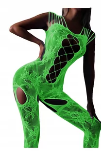 Bodystocking ŚWIECĄCE CIEMNOŚCI Siateczka BIELIZNA DLA KOBIET Kombinezon - Odzież ciążowa - miniaturka - grafika 1