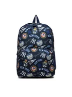 Plecaki - New Era Plecak Mlb Aop Ws Multi Stadium Nyy 60503803 Granatowy - miniaturka - grafika 1