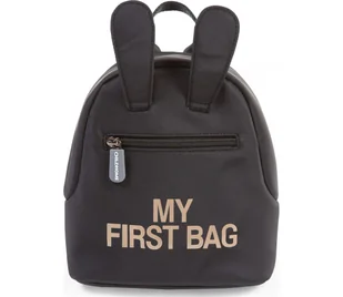 Childhome Plecak dziecięcy "My First Bag" Black - Plecaki szkolne i tornistry - miniaturka - grafika 3