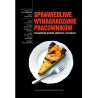 Ekonomia - Sprawiedliwe wynagradzanie pracowników z perspektywy prawnej społecznej i zarządczej - miniaturka - grafika 1