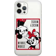 Etui i futerały do telefonów - ERT GROUP etui na telefon Iphone 12 PRO MAX, case oryginalny i oficjalnie licencjonowany przez Disney, wzór Mickey & Minnie 019, optymalnie dopasowane, plecki z TPU częściowo przeźroczyste - miniaturka - grafika 1