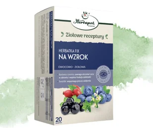 NA WZROK herbatka ziołowa w fixie HERBAPOL 20 torebek - Zioła - miniaturka - grafika 1