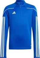 Bluzy damskie - Bluza dla dzieci adidas Tiro 23 League Training Top niebieska HS3490-152cm - miniaturka - grafika 1