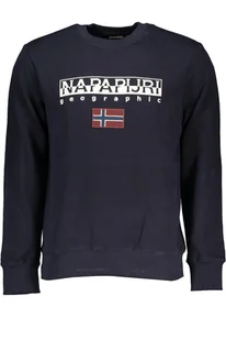 NIEBIESKA BLUZA BEZ ZAMKA MĘSKA NAPAPIJRI - Napapijri - Bluzy męskie - miniaturka - grafika 1