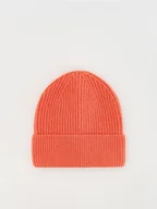 Czapki dla dzieci - Reserved - Wełniana czapka - pomarańczowy - miniaturka - grafika 1