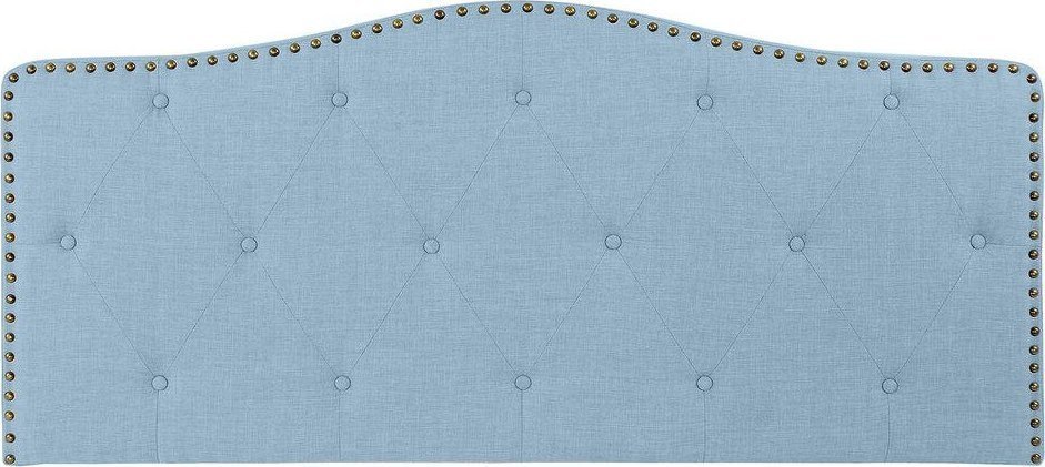 DKD Home Decor Zagłówek do łóżka DKD Home Decor Niebieski Beżowy Celeste Drewno kauczukowe 146 x 6 x 68 cm