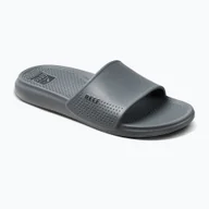 Klapki i japonki męskie - Klapki męskie REEF Oasis Slide grey - miniaturka - grafika 1