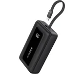 Powerbanki - Anker Zolo (A1688H11 10000mAh 30W wbudowany kabel USB-C Czarny - miniaturka - grafika 1