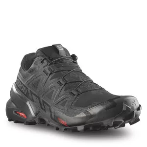 Buty Salomon - Speedcross 6 L41737900 Black/Black/Phantom - Baleriny - miniaturka - grafika 1