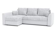 Narożniki - Narożnik Paul 1 z Funkcją Spania Łóżko Rogówka Sofa, Szary-Biały - miniaturka - grafika 1