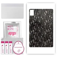 Akcesoria do tabletów i e-booków - folia naklejka skórka strukturalna na TYŁ do TCL Tab 11 WiFi - Carbon Pixel Czarny - apgo SKINS - miniaturka - grafika 1