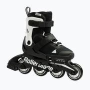 Rolki - Rolki dziecięce Rollerblade Microblade black/white - miniaturka - grafika 1