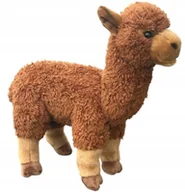 Maskotki i pluszaki - Maskotka Alpaka Lama Brązowa DUBI - 28cm - miniaturka - grafika 1