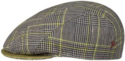 Kaszkiet Casoli Check by Alfonso D Este, beżowo-niebieski, S (54-55 cm) - Czapki męskie - miniaturka - grafika 1