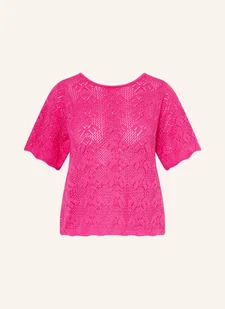 Ichi Kardigan Iharties pink - Swetry damskie - miniaturka - grafika 1
