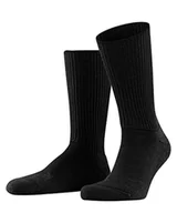 Skarpetki męskie - FALKE Uniseks Skarpety Walkie Ergo U SO Wełna Merynosa jednokolorowe 1 Para, Czarny (Black 3000), 42-43 - miniaturka - grafika 1