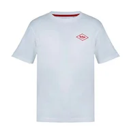 Koszulki męskie - Biała koszulka męska Lee Cooper Essentials, Rozmiar XL - miniaturka - grafika 1