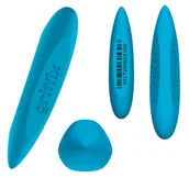 Gumki biurowe - Gumka do mazania ścierania ołówka trójkątna 2 grubości Griffix PELIKAN - miniaturka - grafika 1