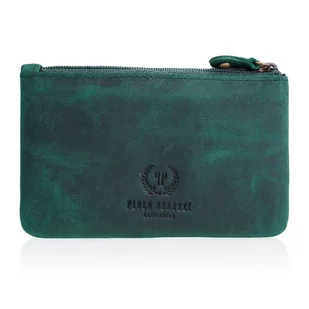 Zielone Skórzane Etui Na Klucze Paolo Peruzzi T-51-Gr - Etui na klucze - miniaturka - grafika 1