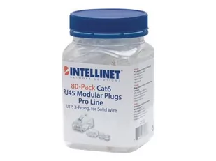 Intellinet Wtyk RJ45 8P/8C UTP Cat.6/drut 80szt 790536 - Pozostałe akcesoria sieciowe - miniaturka - grafika 3