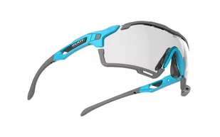 RUDY PROJECT Okulary z fotochromem CUTLINE PHOTOCHROMIC lagoon matte 2 laser black - Okulary sportowe - miniaturka - grafika 4