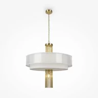 Lampy sufitowe - Lampa wisząca glamour Impressive MOD151PL-05G łańcuchy złote - miniaturka - grafika 1