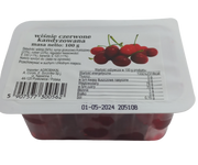 Owoce świeże i suszone - Wiśnie czerwone kandyzowane 100 g 1 szt. - miniaturka - grafika 1