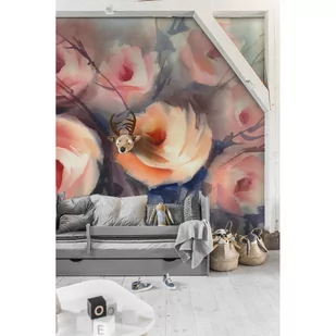 Tapeta flizelinowa Bukiet róż 104x70 klej - Tapety - miniaturka - grafika 1