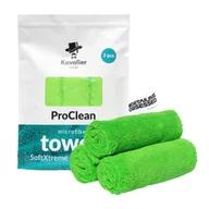 Akcesoria do mycia samochodu - KAVALIER ULTRA SOFT TOUCH 420 3PACK 41x41cm ultradelikatna mikrofibra - miniaturka - grafika 1