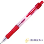 Długopisy - DŁUGOPIS AUTOMATYCZNY ŻELOWY DONAU WODOODPORNY, CZERWONY - miniaturka - grafika 1