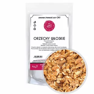 Orzechy Włoskie Łuskane - 500g DUŻE PYSZNE KAWAŁKI - Orzechy i nasiona - miniaturka - grafika 1