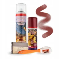 Środki do obuwia i ubrań - Renowator Bordowy z Impregnatem 400 ml i Akcesoriami Palc Zestaw 4w1 - miniaturka - grafika 1