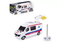 Kolekcjonerskie modele pojazdów - Ambulans na radio (z ładowarką) BAR0195 - miniaturka - grafika 1