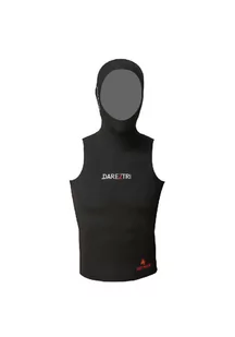 Dare2Tri Dare2Tri Keep Warm Kamizelka neoprenowa z kapturem Mężczyźni, czarny XL 2021 Pianki do pływania 19020XL - Pianki do pływania - miniaturka - grafika 1