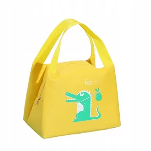Torba Termiczna Śniadaniówka Lunch Box Krokodyl - Torby termiczne - miniaturka - grafika 1
