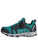 Buty dla chłopców - adidas Uniseks - dzieci Terrex Agravic BOA RAIN.RDY Trail Running Shoes, pure teal/ftwr white/semi lucid blue, 33 EU - miniaturka - grafika 1