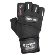 Rękawiczki sportowe damskie - Rękawiczki na siłownię POWER SYSTEM Power Grip - miniaturka - grafika 1