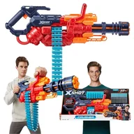 Zabawki militarne - X-Shot Excel Crusher Wyrzutnia Pistolet Zestaw 48 Strzałek Air Pocket Zuru - miniaturka - grafika 1