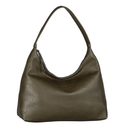 TOM TAILOR Evelina Hobo Bag damska torba na ramię, średnia, zielony, m