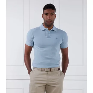 POLO RALPH LAUREN Polo Basic Mesh | Slim Fit - Koszule męskie - miniaturka - grafika 1