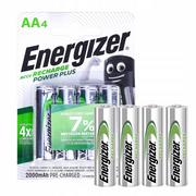 Ładowarki i akumulatory - 4x Akumulatorki ENERGIZER AA R6 Power Plus 2000mAh - miniaturka - grafika 1