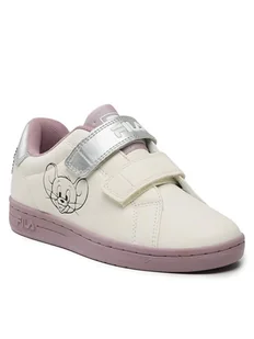 Fila Sneakersy FFK0096 13159 Beżowy - Buty dla dziewczynek - miniaturka - grafika 1