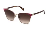 Okulary przeciwsłoneczne - Okulary JUST CAVALLI SJC093-580492. Okulary przeciwsłoneczne, Kolor złoty. Kobieta. - miniaturka - grafika 1