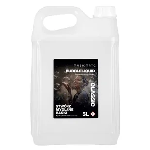 Płyn do wytwornic baniek MUSICMATE Bubble 5l - Wytwornice dymu - miniaturka - grafika 1