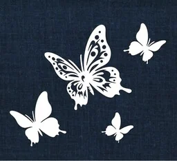 Motyle- wycinanka z kartonu - Zabawki kreatywne - miniaturka - grafika 1