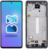 Baterie do telefonów - Wyświetlacz do Samsung Galaxy A52s 5G LCD SM-A528B Ekran Incell Ramka - miniaturka - grafika 1